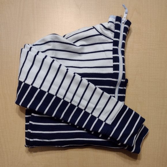 Vineyard Vines Half Zip Pullover Sweatshirt Navy Blue White Size Small - Picture 8 of 10